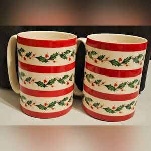 Lenox American by Design Set of 2 Holiday Mugs